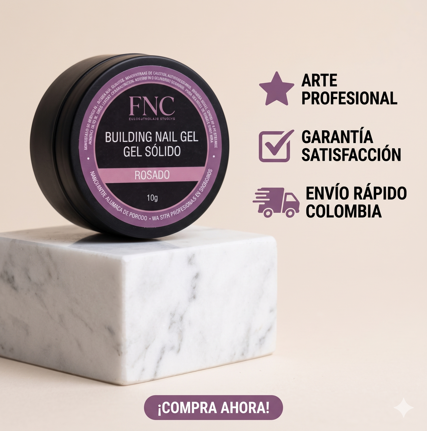 GEL SÓLIDO ESCULTOR | Domina el arte 3D en tus uñas