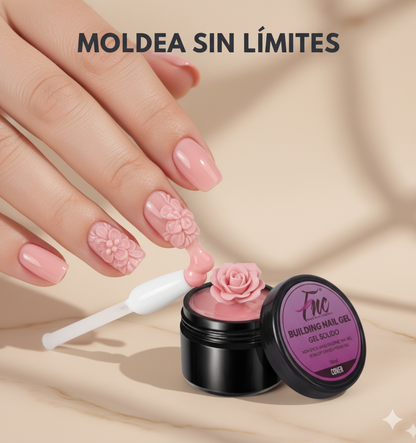 GEL SOLIDO ESCULTOR FNC | Crea uñas 3D que parecen hechas por una profesional
